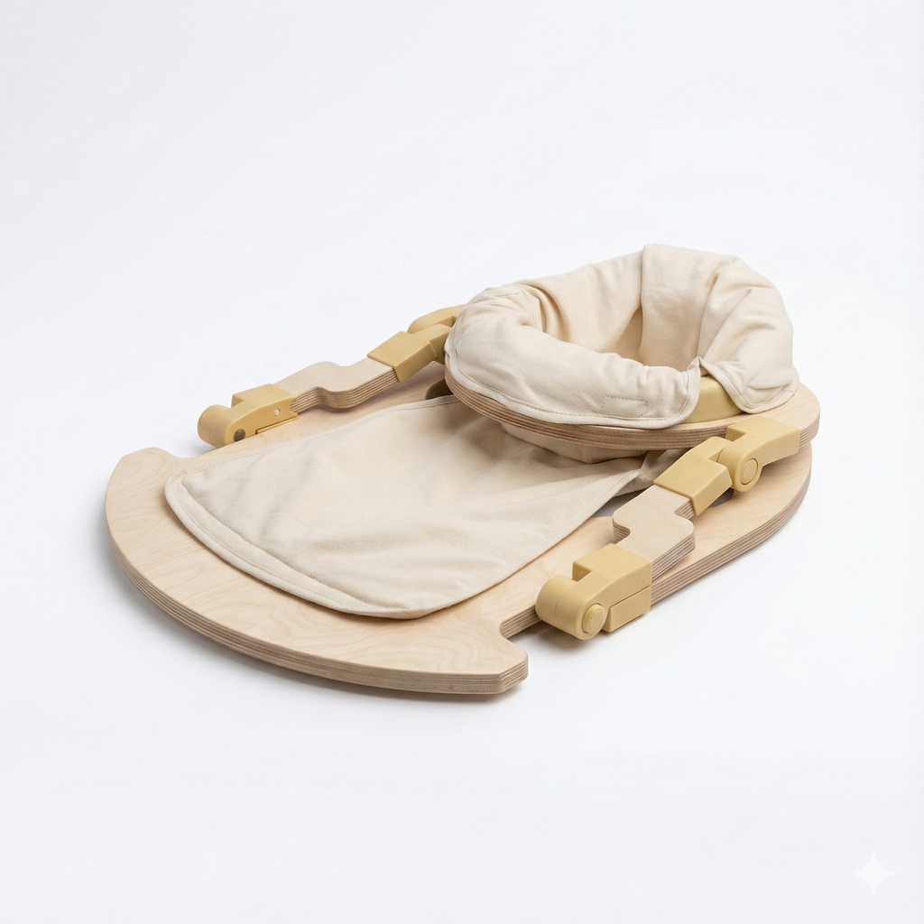 Avenlur Oakling activity seat with attached toys