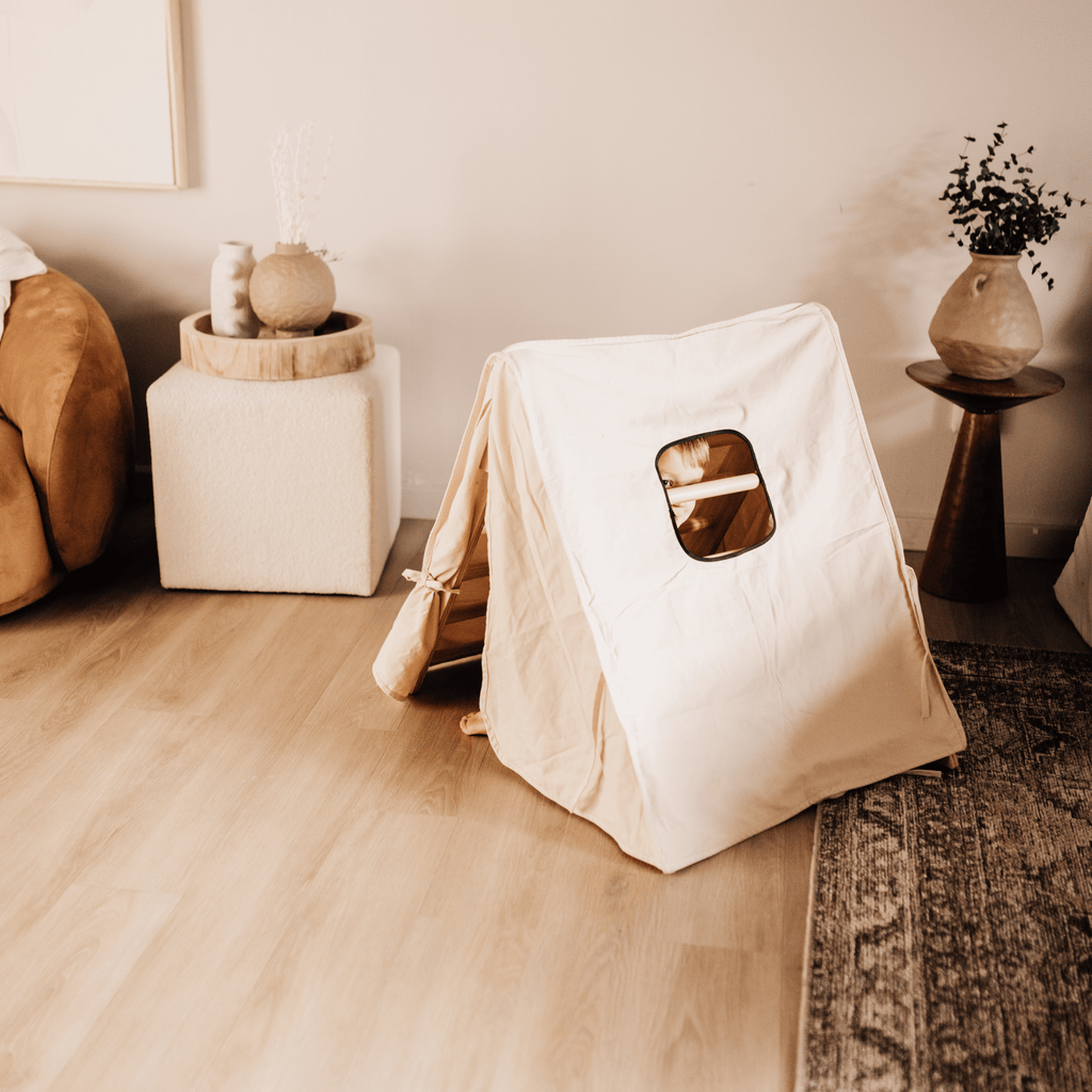 Avenlur Pikler triangle tent cover features
