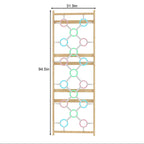 Avenlur gymnastic ring wall climbing panel, 95 inch Modular