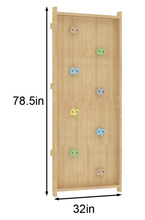 Avenlur rock climbing wall panel for the 79 inch Walnut Modular