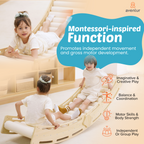 Avenlur sensory roller climber steps and rounded frame