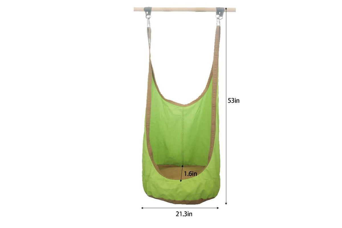 Avenlur sensory swing on a climber at home