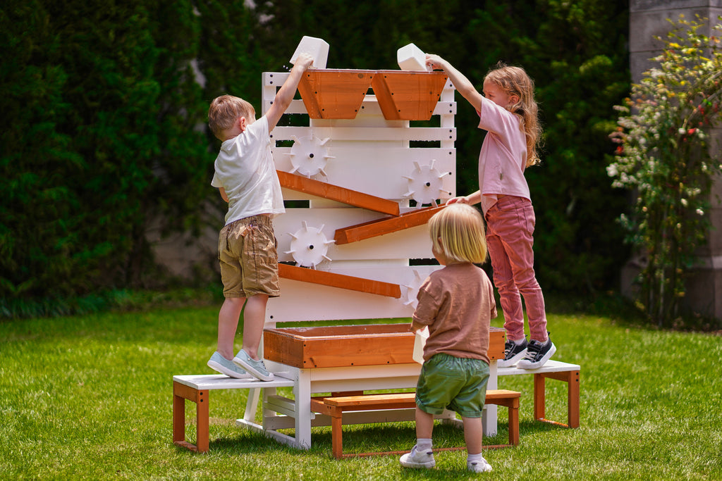 Avenlur sensory table for toddlers filled with water toys