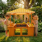 Avenlur Sumac mud kitchen and pretend grill for backyard play