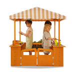 Avenlur Sumac outdoor kitchen for kids in natural wood