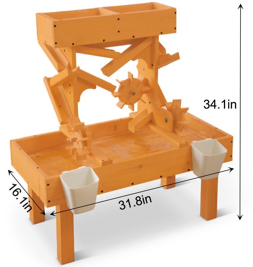 Avenlur toddler water table features and dimensions