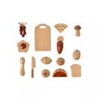 Avenlur wooden play food set for a kids play kitchen