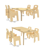 Adrian | Adjustable Toddler Table & Chair Set