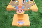 Blippi excavator 360 degree swivel seat
