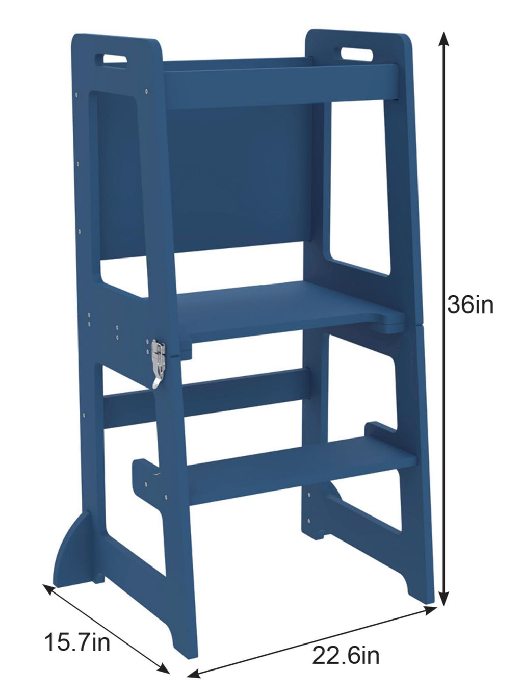 Datum - 4 in 1 Küchenturm, Schreibtisch, Stiefhocker und Tafel