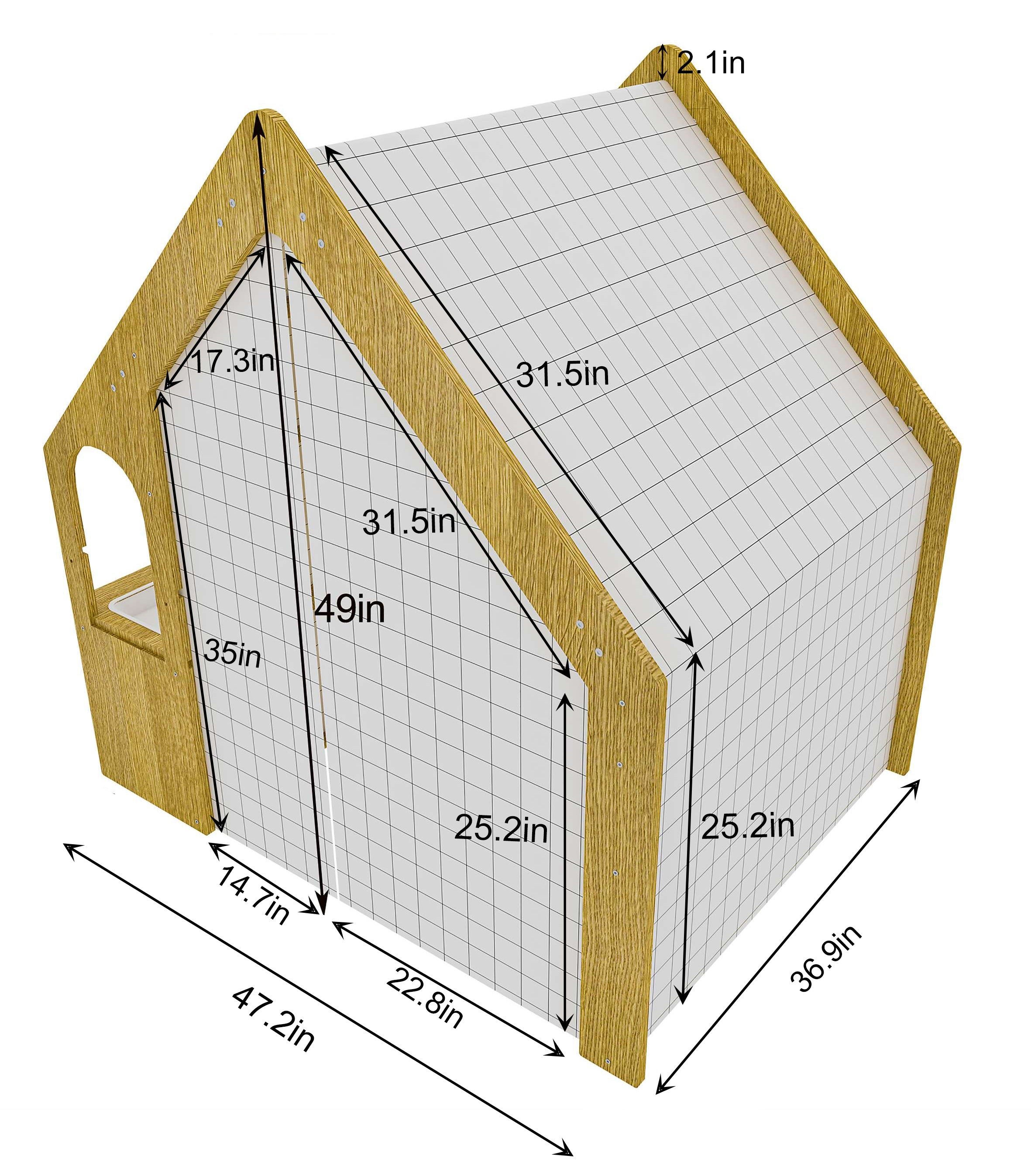 Flair - Avenlur Wood House Desk mit Stuhl