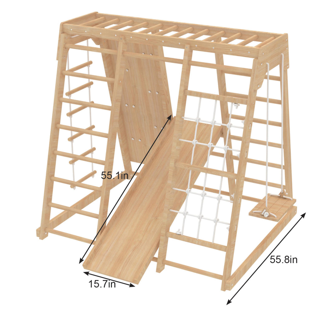 Magnolia-Real Wood 7-in-1 Playset