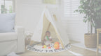 Tent Covering For Spruce - Baby and Toddler Foldable Swing Set - Swing Set Sold Separately.