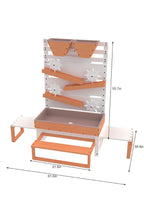 Großer Wasserspiegel