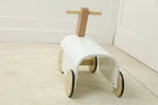 Kids Toddler Wooden Ride-On Toy with Wheels and Walker.