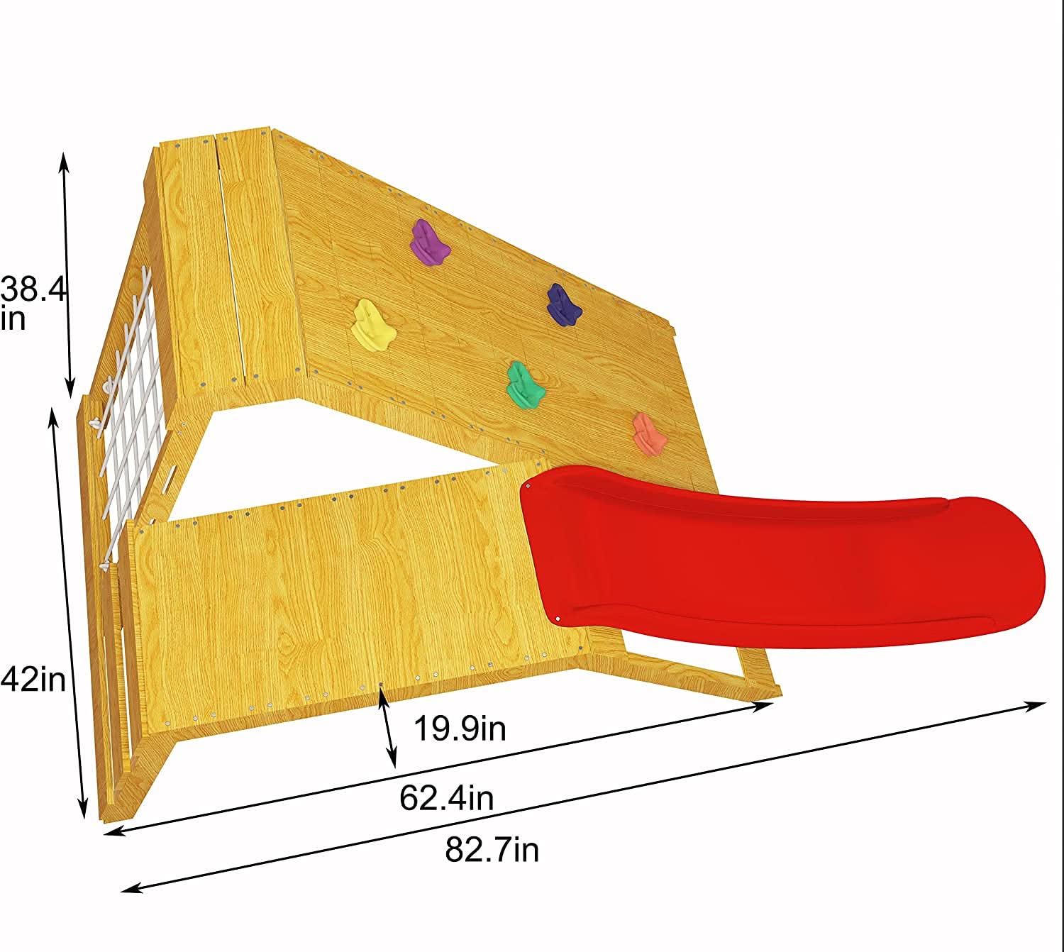 Palm - 5-in-1 Outdoor and Indoor Playground Playset.