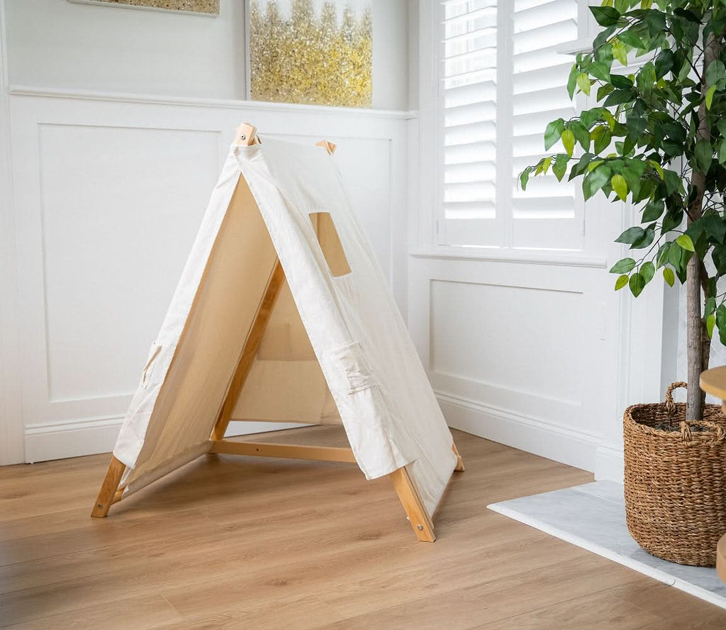 Tent Covering For Spruce - Baby and Toddler Foldable Swing Set - Swing Set Sold Separately.