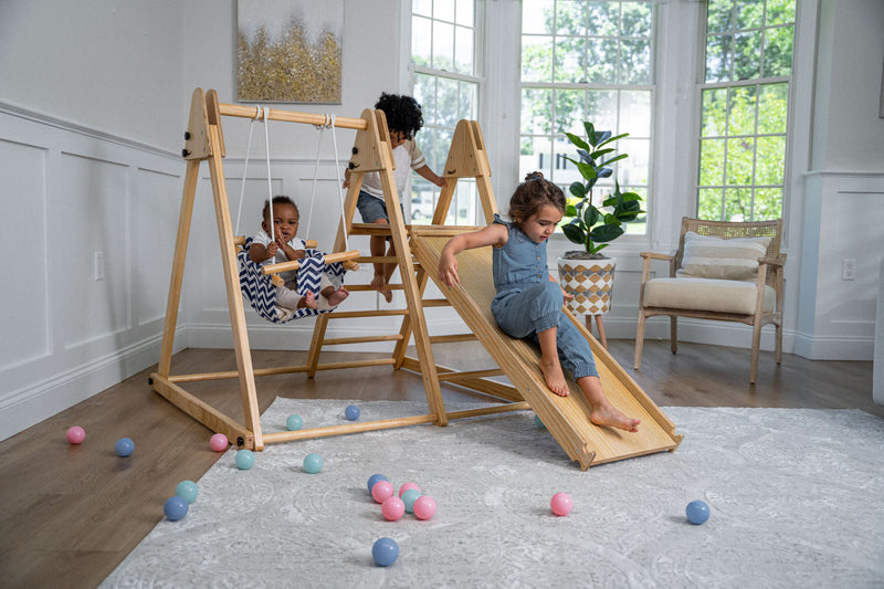 Juniper - Real Wood Folding Playset.