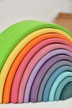 Holzregenbogenstaplerblöcke