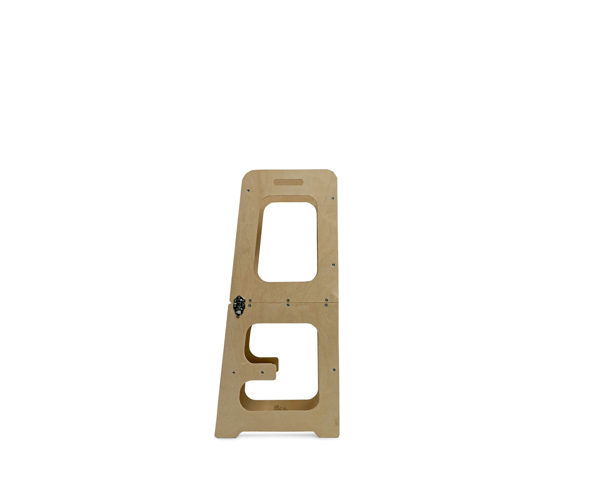 Side view of the Avenlur Date toddler kitchen helper