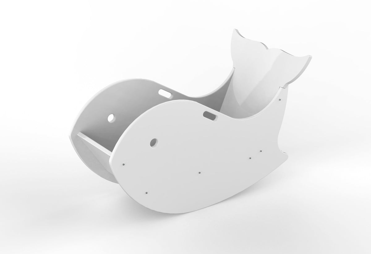 Avenlur Ellery wooden dolphin rocker for toddlers