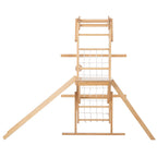 Avenlur Grove 8-in-1 indoor climbing frame with gymnastic rings and climbing rope
