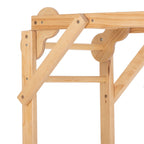 Avenlur Grove 8-in-1 wall-mounted indoor gym for kids with climbing wall and slide