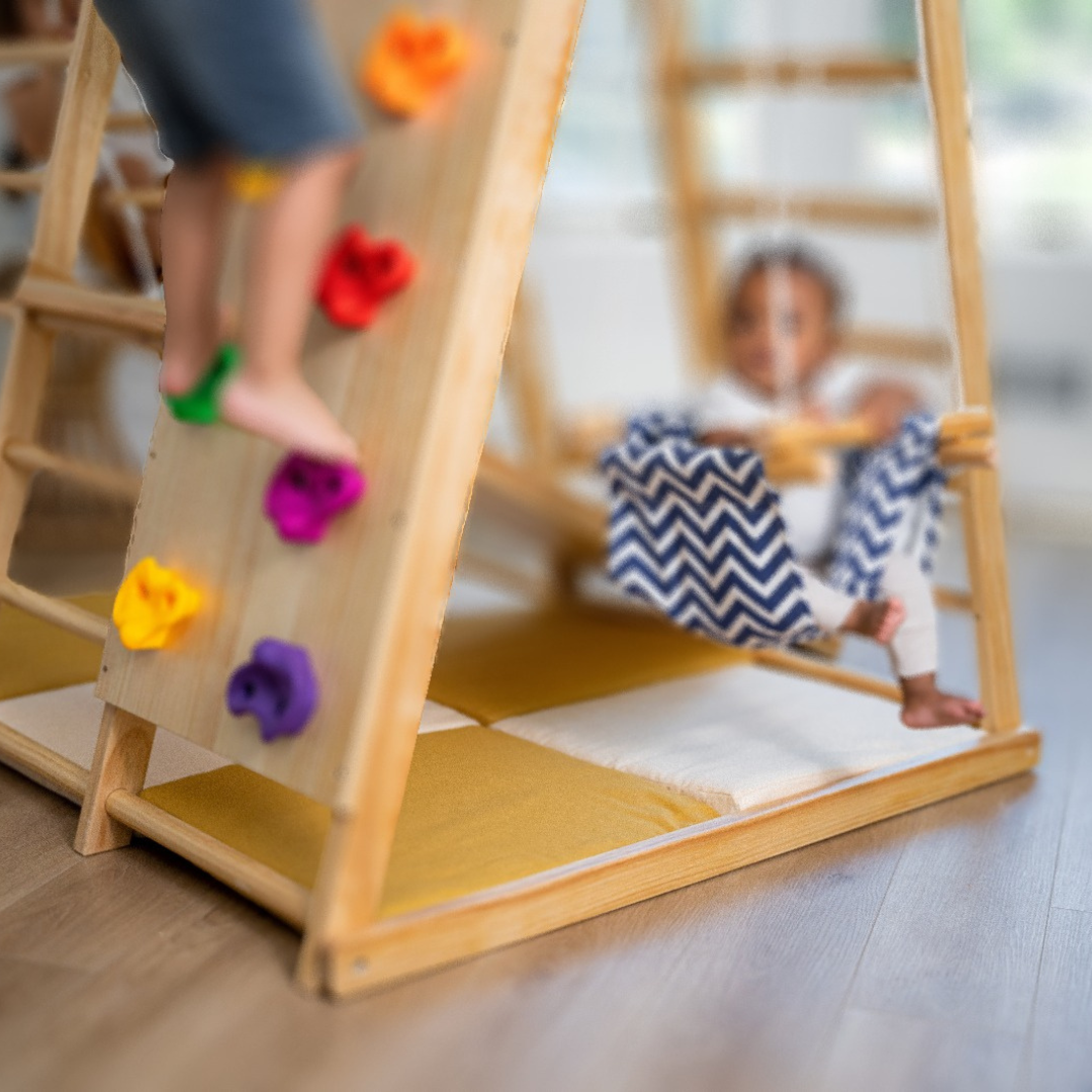 Avenlur cushioned indoor playset mat for Magnolia and Chestnut climbers