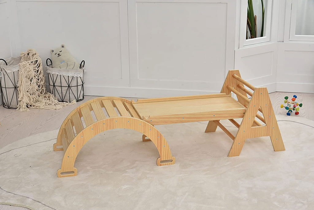Avenlur Maple Pikler triangle and rocker dimensions