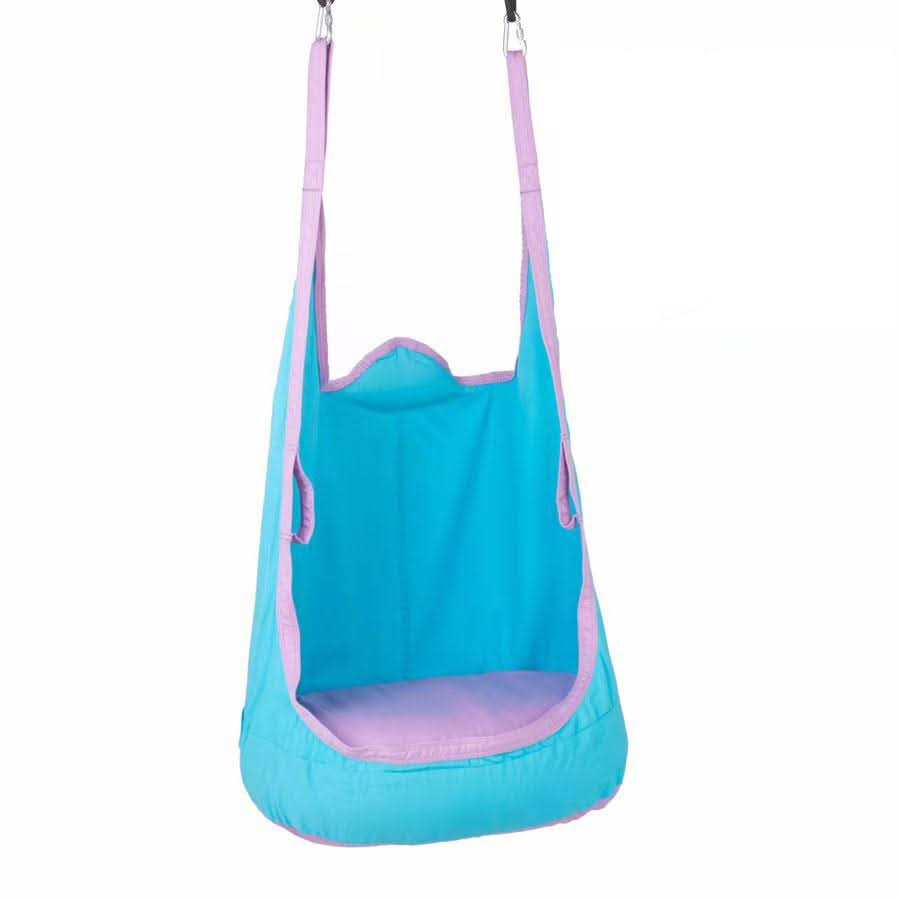 Child swinging gently in the Avenlur sensory swing