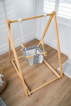 Avenlur Spruce swing set with tent cover and mat add-ons