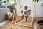 Avenlur Spruce swing solid wood legs and stable base