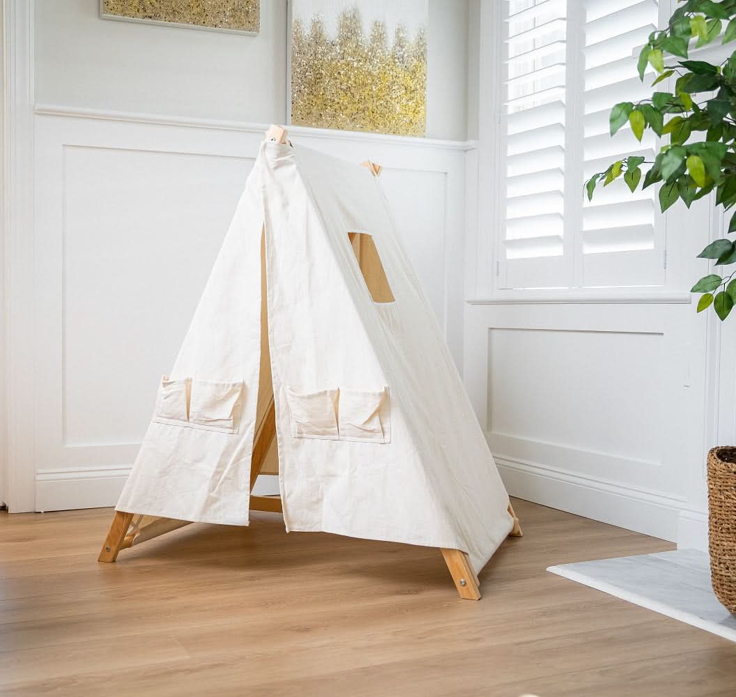 Avenlur baby tent cover set up in the nursery
