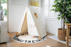 Avenlur tent cover with baby swing hanging inside