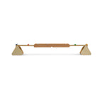 Avenlur Willow wooden rainbow rocker flipped into a balance beam
