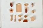 Avenlur wooden pretend play food with cutting board and knife
