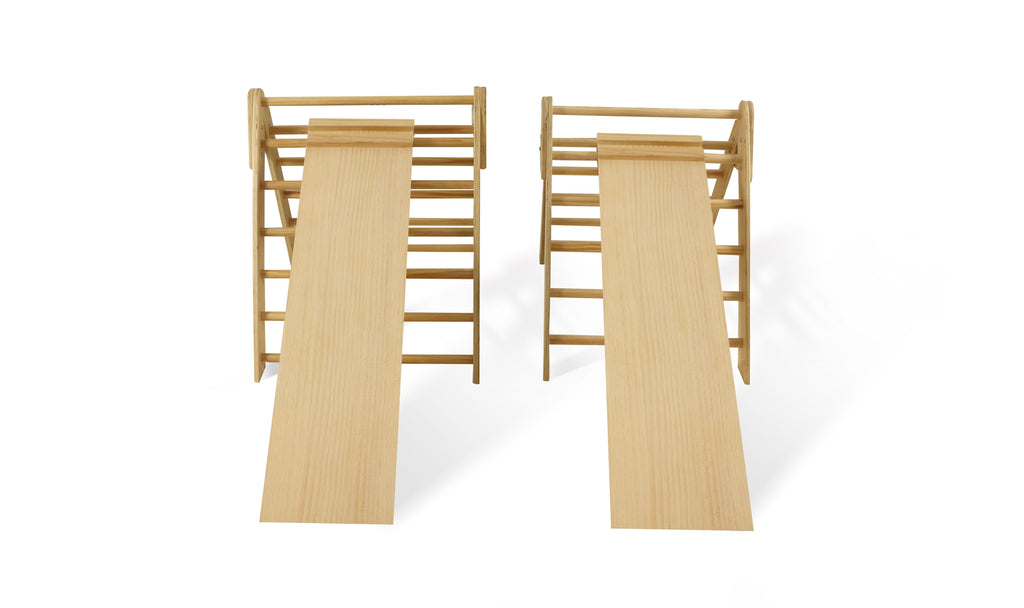 Olive -Pikler -Dreiecksleiter und Kletterschein - mehrere Größen